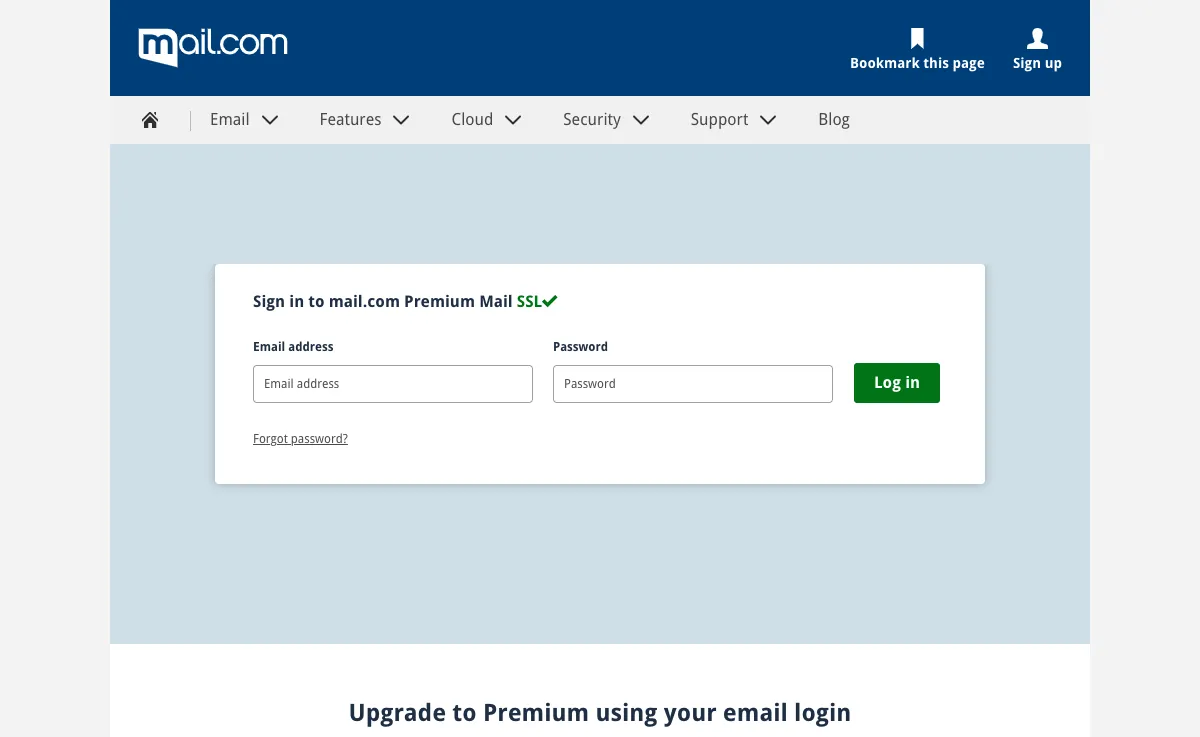 africamail.com Webmail Interface