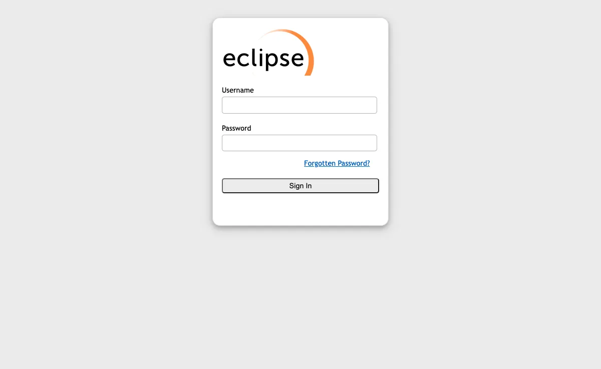 eclipse.co.uk Webmail Interface