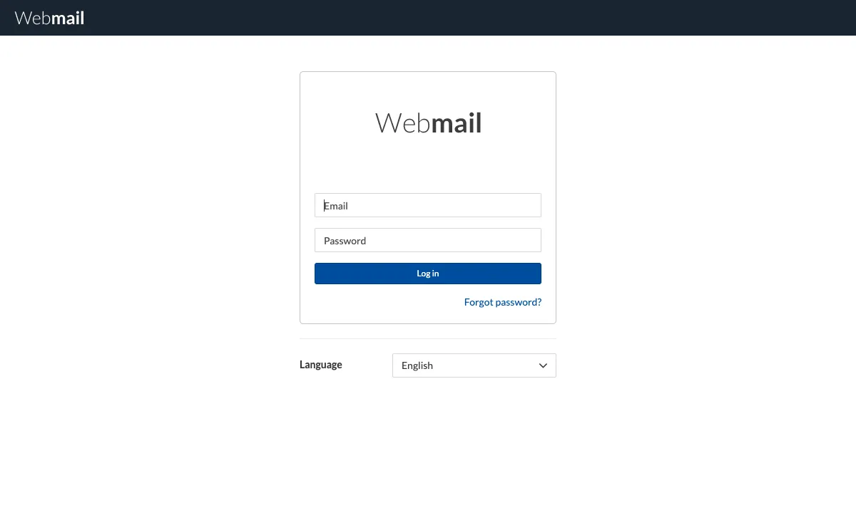 everyone.net Webmail Interface