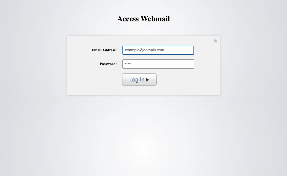 mediatemple.net Webmail Interface