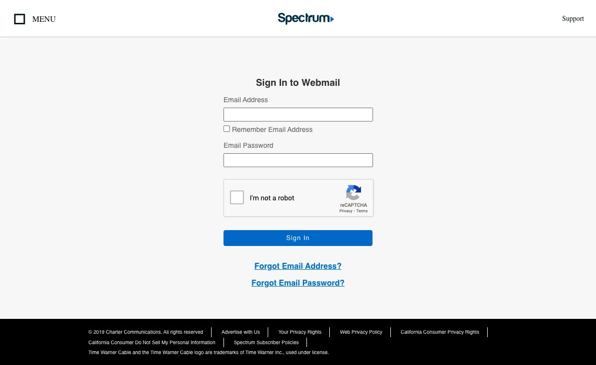 RR.com Login - Roadrunner, Spectrum TWC Email Login