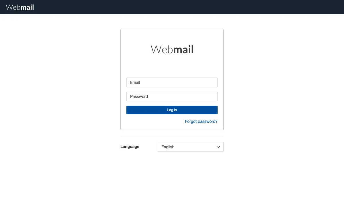 securemegamailservers.com Webmail Interface