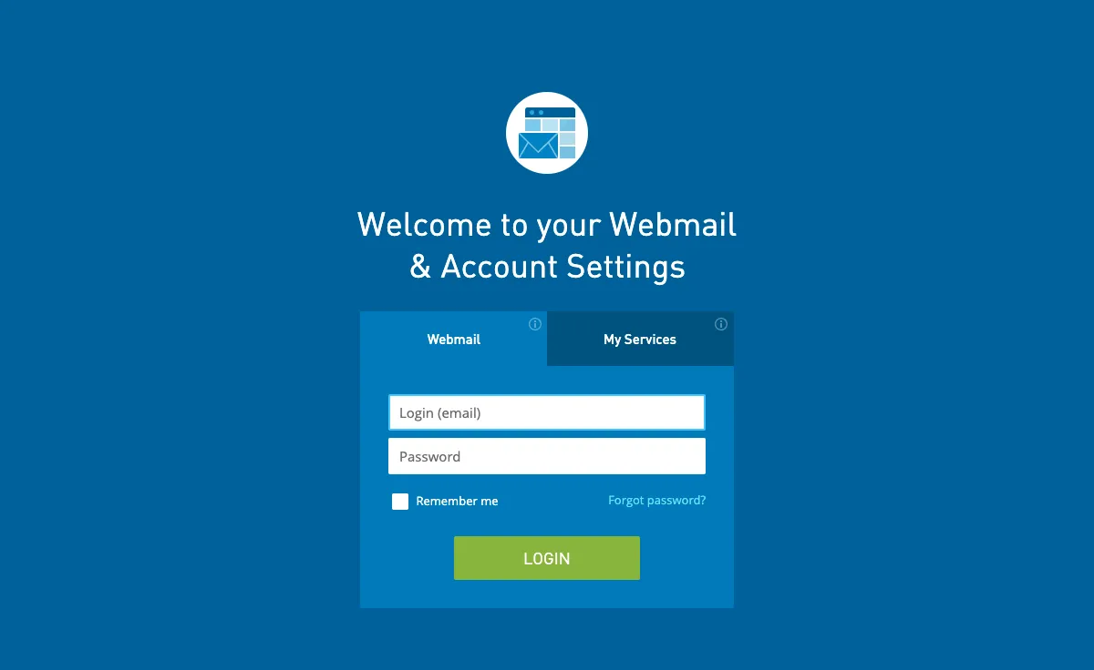 smarshmail.com Webmail Interface